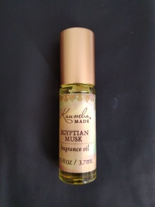 Bottle of Egyptian Musk oil fragrance